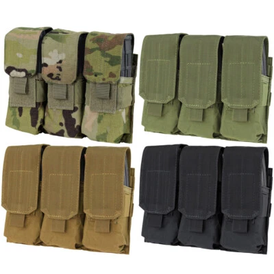 Condor Outdoor Tactical Triple Airsoft Mag MOLLE Magazine Pouch MA58