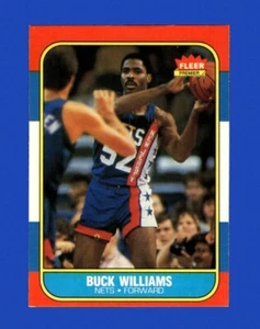 1986-87 Fleer Set-Break #123 Buck Williams EX-EXMINT *GMCARDS* - Picture 1 of 2