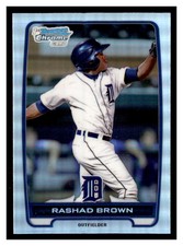 2012 Bowman Draft Picks & Prospects Chrome Refractor #BDPP131 RASHAD BROWN ~F3V