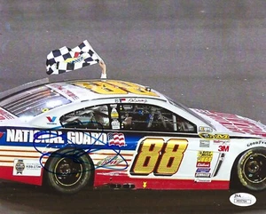 Autographed Dale Earnhardt Jr NASCAR Racing 8x10 Photo w/ JSA COA - Picture 1 of 1