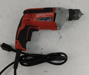 MILWAUKEE 3/8" BROKEN (10mm) DRILL 2800 RPM 0240-20 120V Keyless Chuck - Picture 1 of 10