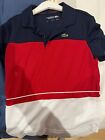 Lacoste Sport Boys Navy blue Polo shirt size 10