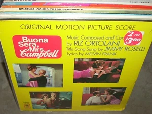 BUONA SERA MRS CAMPBELL riz ortolani / gina lollobrigida ( soundtrack ) SEALED - Picture 1 of 1