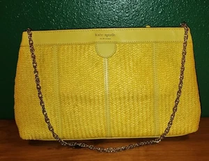 Kate Spade Lexington Striped Shea Bag - Sunflower Yellow NWOT - Picture 1 of 4