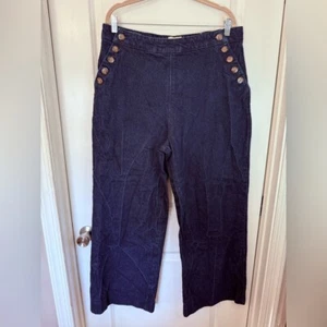Sezane Women’s Marino Denim Trousers - Size 46 (3XL) - Picture 1 of 9