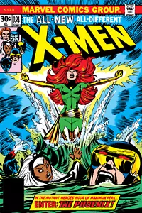 Póster de cómic de X-Men edición 101 The Phoenix Jean Grey - Imagen 1 de 1