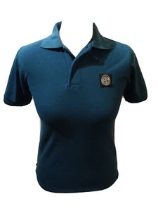 Boys RIVER ISLAND Petrol Blue Polo Shirt Age 9-10 Years T4745 - Picture 1 of 4