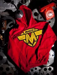 Sudadera con Capucha Maico Logo Roja NUEVA Envío Rápido Gratis - Imagen 1 de 5