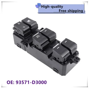 93571-D3000 Master Power Window Switch LHD Door For 2016-2018 Hyundai Tucson - Bild 1 von 6
