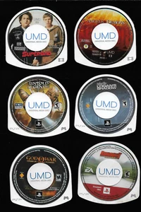 Sony PlayStation Portable 8 Slot Case Comes with 4 Games and 2 movies (PSP) - Picture 1 of 5
