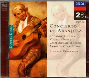 CONCIERTO DE ARANJUES - Rodrigo/Giuliani/Ponce/Arnold/Vivaldi (Decca) 2 CD - Picture 1 of 2