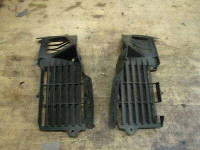 Par de capas de radiador Honda XL600V Transalp 1987-1999 carenagem original do fabricante - Imagem 1 de 2