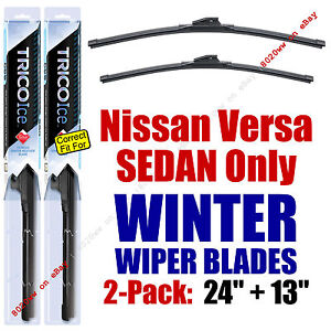 WINTER Wipers 2pk Premium fit 2012 Nissan Versa SEDAN Only - 35240/130