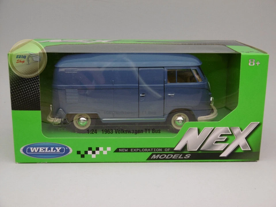 Volkswagen T1 Delivery Van (1963) - Welly 1:24 - WE22095BL - Immagine 1 di 1