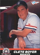 1989-90 T/M Senior League #12 Clete Boyer - NM-MT