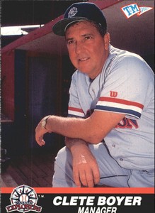 1989-90 T/M Senior League #12 Clete Boyer - NM-MT