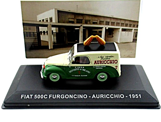 菲亚特 500C FURGONCINO AURICCHIO 年 1951 年 ALTAYA 比例 1: 43 压铸范模型 — 第 1/4 张图片