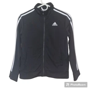 Adidas girls Bomber Jacket Size M (10/12) - Picture 1 of 9
