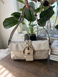 Coach #6280 Signature Boho Classic C Buckle Braided Shoulder Bag '05 Y2K Hobo - Bild 1 von 18