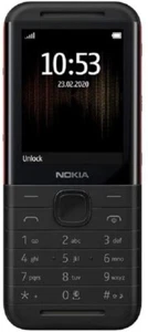 Double SIM Free Nokia 5310 Mobile Phone Classic - Black UK - Afbeelding 1 van 4