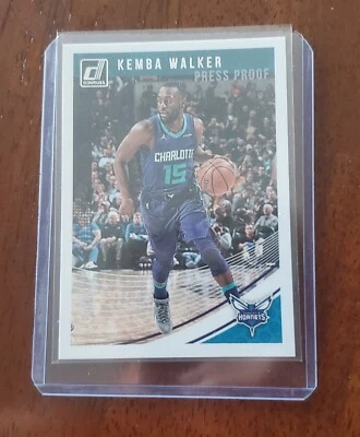 2018-19 Donruss Press Proof Silver #8 Kemba Walker /349 - Image 1 of 3