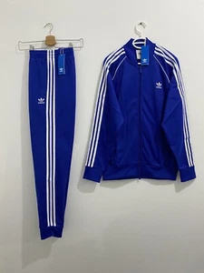 Adidas Originals Superstar Trainingsanzug Semi Lucid Blau Weiß Größe XL - Bild 1 von 12