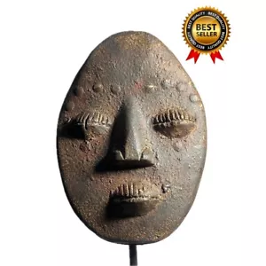 Maschera Africa Bete maschera viso tribale legno intagliato a mano parete da appendere-907 - Foto 1 di 24