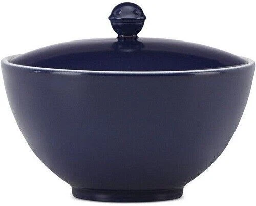 KATE SPADE ~ Punto Larabee ~ AZUL MARINO Sugar Bowl con Tapa NUEVO Foto 1 de 1