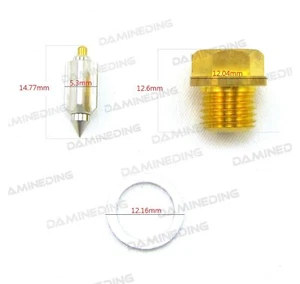 Carb Needle Assembly GS1000 GS550 GS750 GS850 Carburetor Float Valve For 18-4648 - Picture 1 of 2