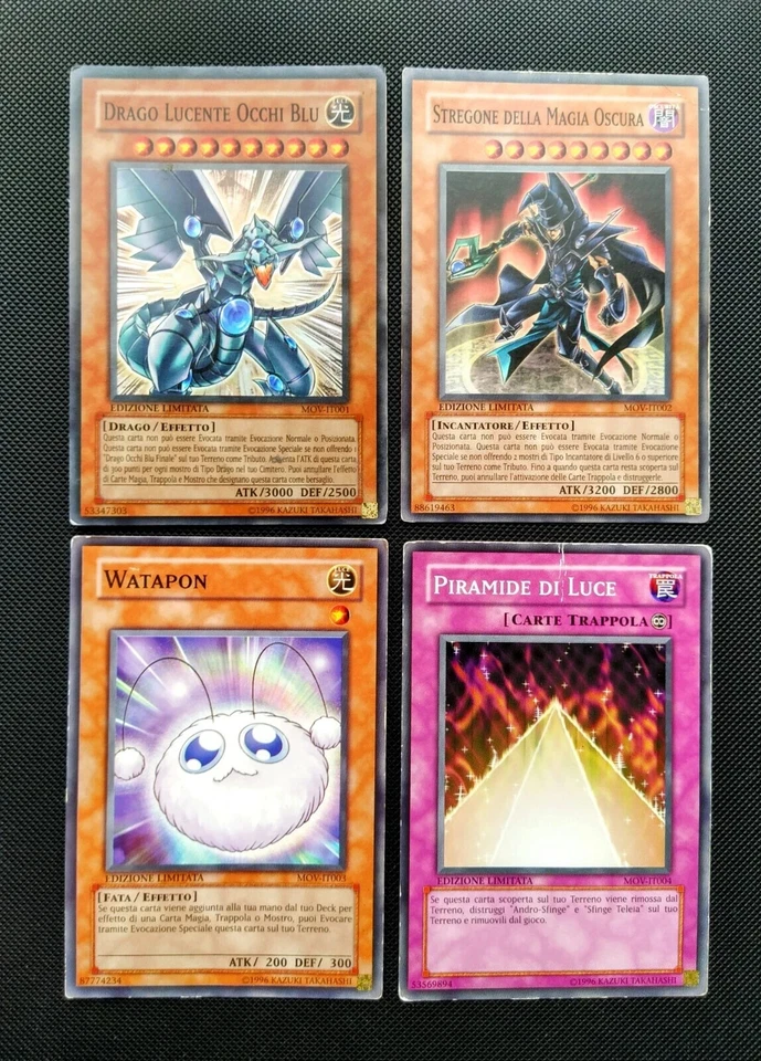 Yu-Gi-Oh! Set "The Movie Pack" - Piramide di Luce, Drago Lucente, Stregone e Wat - Immagine 1 di 1
