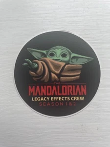 LEGACY EFFECTS JOHN ROSENGRANT STAR WARS MANDALORIAN SEASON 2 CREW STICKER - Picture 1 of 1