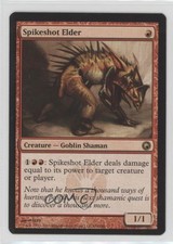 2010 Magic: The Gathering - Scars of Mirrodin Spikeshot Elder #104 2k3