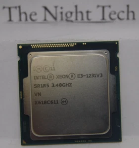 Intel Xeon E3-1231 v3 SR1R5 3.4GHz Quad Core LGA 1150 CPU Processor - Picture 1 of 3