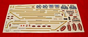 AMT Peterbilt 359 Wrecker Decal Sheet 1/25 - Picture 1 of 1