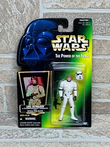 Star Wars Power Of The Force Luke Skywalker Stormtrooper Disguise Holo Photo - Picture 1 of 6