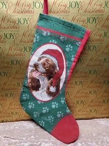 Linda Pickens Springer Spaniel Wandteppich Weihnachtsstrumpf  - Bild 1 von 13