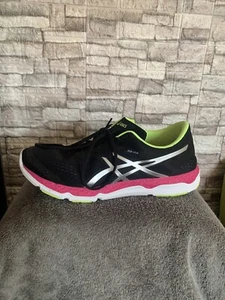 ASICS 33-FA Trainers,women’s 10uk/12us,black And Pink,pre-owned - Picture 1 of 8