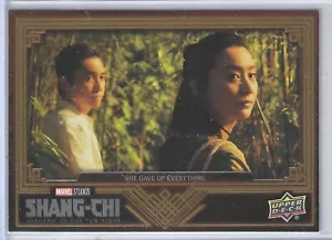 2023 Marvel Studios Shang-Chi Gold Parallel 27 081/299 NSC - Picture 1 of 2