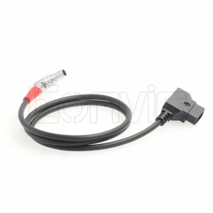 Cable de alimentación de codo de 2 pines D-tap para visor ocular gratico Zacuto perno Teradek - Imagen 1 de 4