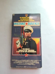 Instant Justice VHS BAND, KOMPLETT/GETESTET SIEHE FOTOS (VHS113) - Bild 1 von 4