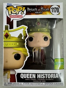 Queen Historia 1170 ~ Attack on Titan ~ Funko Pop Vinyl ~ Animation ~ 2022 ConLE - Picture 1 of 6