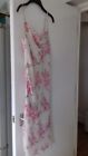 AN EVIE FLORAL DRESS SIZE 10-12 MIDI LENGTH VERY GOOD CONDITION SPRING SALE