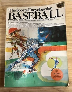 THE SPORTS ENCYCLOPEDIA: BASEBALL by David S. Neft (Vintage - Fair Condition) - Picture 1 of 6