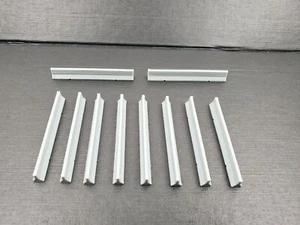 HO Scale 20' Jersey Concrete Barrier unpainted set of 10 - Picture 1 of 4