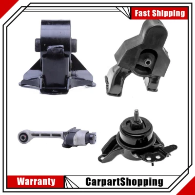 Комплект креплений двигателя трансмиссии 4 шт подходит для HYUNDAI SONATA L4 2,4 л 2011-2014 годов выпуска - Изображение 1 из 4