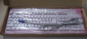 Vintage Mitsumi Electronics KFKEA4XT Wired Keyboard ENGLISH Model NEW - Picture 1 of 1