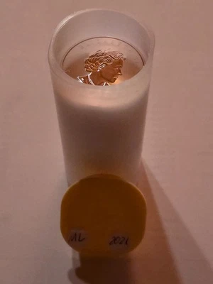 25x 1 Oz Silber 999 Maple Leaf 2021 25 Unzen Silber in Tube - Bild 1 von 4