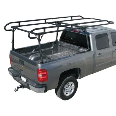 For Chevy Silverado 1500 1999-2016 TrailFX FCLR001B HD Ladder Rack Foto 1 de 3