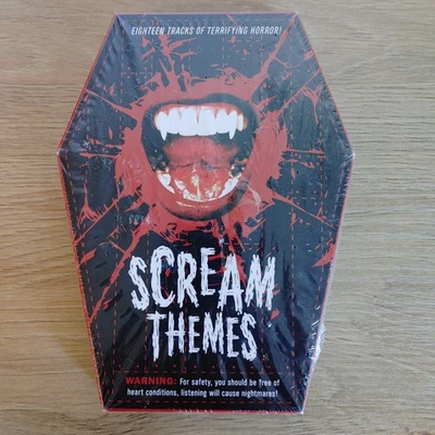 Sealed Coffin Box Scream Themes (CD Triggerfish 18 Tracks of Terrifying Horror - Image 1 of 4
