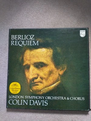 Vintage vinyl boxed set of 2 records Berlioz Requiem London Symphony Orchestra - Image 1 of 4